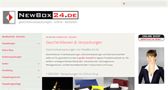 Desktop Screenshot of newbox24.de